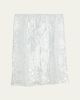ZANKOV Isabella Sequined Pinstrips Sheer Silk Skirt - 1