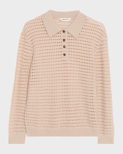 ZANKOV Long-Sleeve Polo