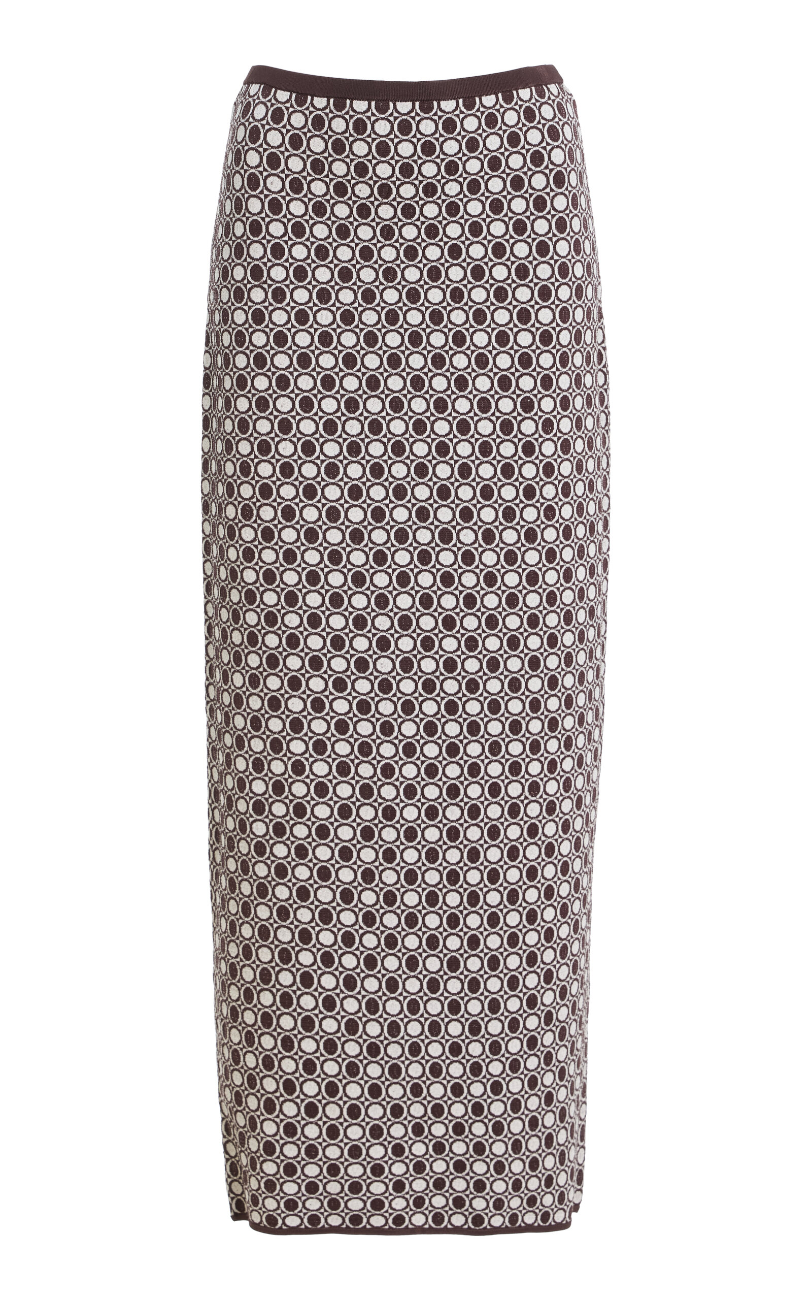 ZANKOV ZANKOV Alina Jacquard Midi Skirt