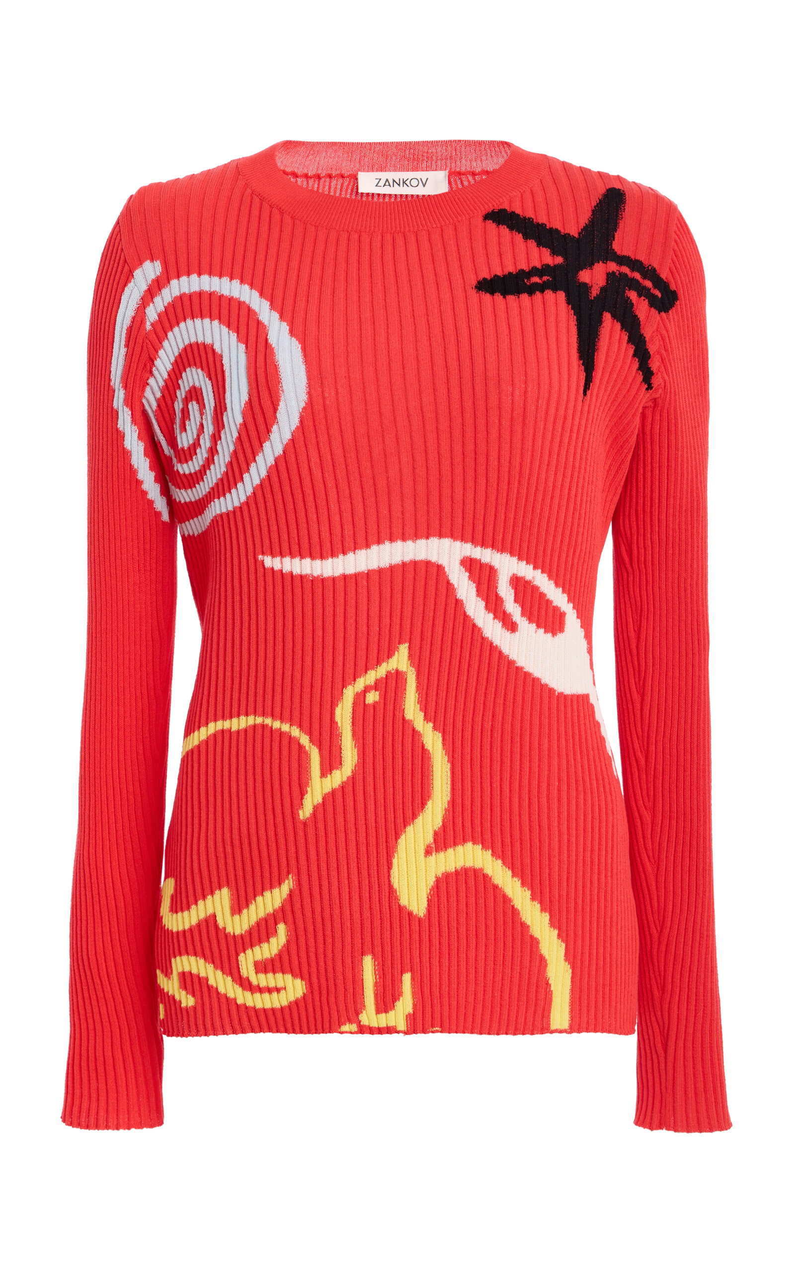ZANKOV ZANKOV Durga CottonBlend Cardigan