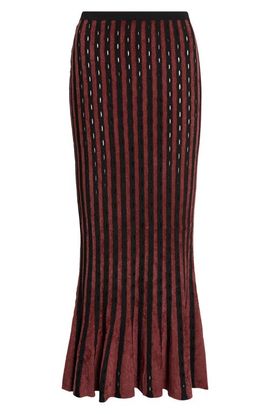 ZANKOV ZANKOV Jacky Metallic Jacquard Midi Skirt