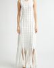 ZANKOV ZANKOV Jesse Openwork Car Wash Hem Sweater Dress - 1