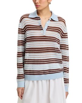Zankov Zankov Long Sleeve Polo Sweater