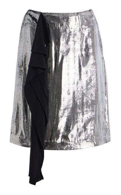 ZANKOV ZANKOV Lonnie SilkBlend Mini Skirt
