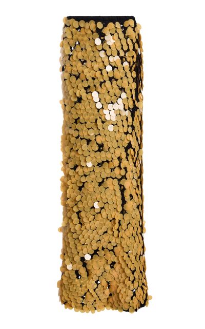 ZANKOV ZANKOV Maxime Macrame Cotton Maxi Skirt