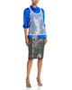 Zankov Zankov Paillette Merino Wool & Cashmere Skirt - 2