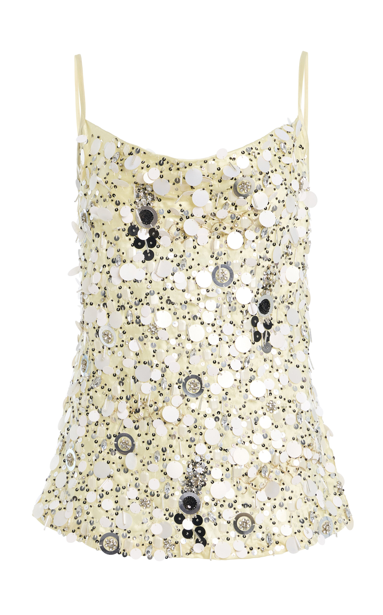 ZANKOV ZANKOV Sequin Silk Cami