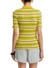 Zankov Zankov Short Sleeve Striped Polo Sweater - 3