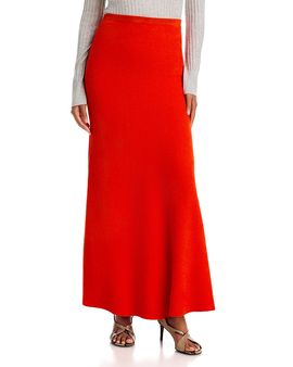 Zankov Zankov Zander Knit Side Slit Maxi Skirt