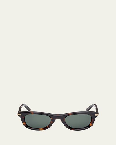 ZEGNA Men's Acetate Square Sunglasses