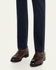ZEGNA Men's Calfskin Penny Loafers - 2