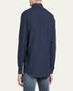 ZEGNA Men's Cashmere-Cotton Cashco Sport Shirt - 3