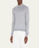 ZEGNA Men's Cashmere-Silk Polo Shirt - 4