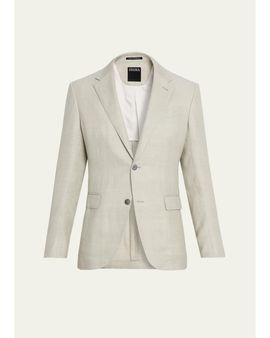 ZEGNA Men's Cashmere Single-Breasted Sport Coat