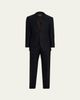 ZEGNA Men's Centoventimila Wool Tonal Stripe Suit - 1