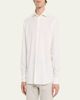 ZEGNA Men's Cotton-Cashmere Cashco Sport Shirt - 4