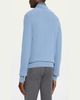 ZEGNA Men's Oasi Cashmere Johnny Collar Polo Sweater - 3