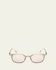 ZEGNA Men's Round Metal Sunglasses - 1
