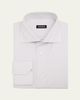 ZEGNA Men's Solid Cotton Twill Dress Shirt - 1