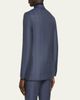 ZEGNA Men's Ticweave Wool Single-Breasted Sport Coat - 5