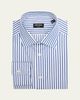 ZEGNA Men's Trecapi Cotton Bold Stripe Dress Shirt - 1