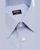 ZEGNA Men's Trecapi Cotton Micro-Pattern Dress Shirt - 2