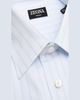 ZEGNA Men's Trecapi Cotton Multi-Stripe Dress Shirt - 2