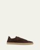 ZEGNA Men's Triple Stitch Suede Espadrille Sneakers - 1