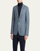 ZEGNA Men's Trofeo Cashmere Plaid Sport Coat - 3