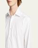 ZEGNA Men's Trofeo Solid Regular-Fit Dress Shirt - 5