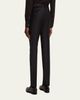 ZEGNA Men's Trofeo Wool Slim Flat-Front Trousers - 3