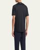 ZEGNA Men's Wool-Stretch Crewneck T-Shirt - 3