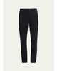 ZEGNA Men's Wool and Cashmere Flannel Five-Pocket Pants - 1