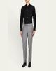 ZEGNA Men's Wool Sharkskin Trousers - 2