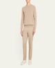 ZEGNA Men's Wool Slim Flat-Front Trousers - 2
