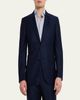 ZEGNA Men's Wool Tonal Check Two-Piece Suit - 4