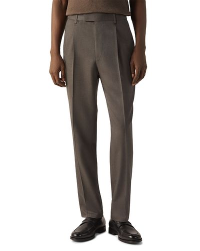Zegna Zegna 15milmil15 Slim Fit Wool and Silk Pants