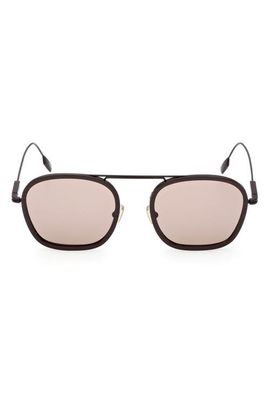 ZEGNA ZEGNA 51mm Navigator Sunglasses