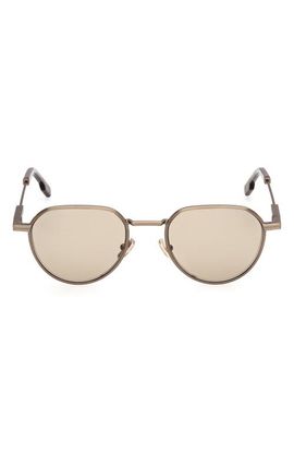 ZEGNA ZEGNA 54mm Round Sunglasses