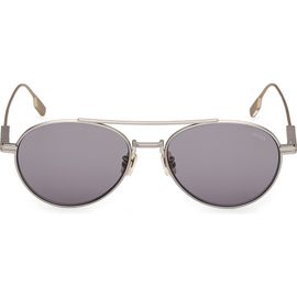 ZEGNA ZEGNA 55mm Pilot Sunglasses
