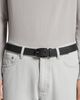 Zegna Zegna Black Smooth Leather Belt - 2