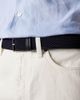 Zegna Zegna Braided leather-trimmed belt - 3