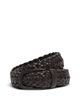 Zegna Zegna Braided Leather Belt - 1
