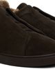 ZEGNA ZEGNA Brown Suede Triple Stitch Sneakers - 4