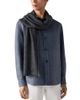 Zegna Zegna Cashmere and Linen Scarf - 1