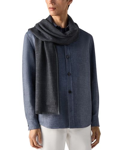 Zegna Zegna Cashmere and Linen Scarf
