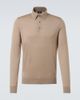 Zegna Zegna Cashmere and silk polo sweater - 1