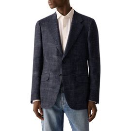 ZEGNA ZEGNA Cashmere Silk & Linen Formal Jacket