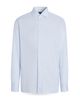 Zegna Zegna Centoventimila Cotton Micro Striped Regular Fit Dress Shirt - 4