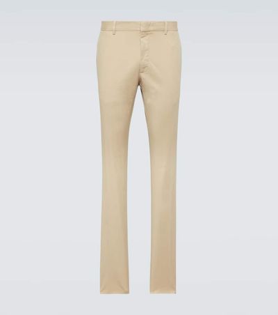 Zegna Zegna Cotton-blend chinos